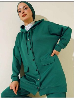 Kadın Çıt Kapamalı Eşorfman Takımı