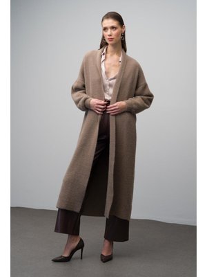 Vizon Uzun Salaş Triko Hırka