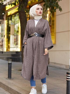 Kemerli Kap Kimono Kemerli Kap Kimono