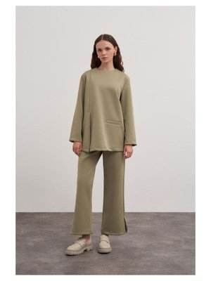 Yırtmaç Detaylı Scuba İkili Takım