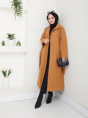 Bağlamalı Ve Düğmeli Kaşe Kaba Ck Bağlamalı Ve Düğmeli Kaşe Kaba Ck