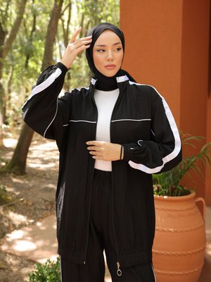 İkili Eşofman Takımı Siyah