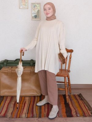 Krem Triko Tunik