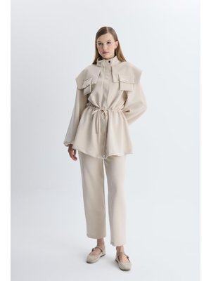 Taş Valero Omuz Detaylı Scuba Takım