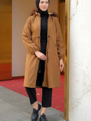 Fermuarlı Bağlamalı Mont Taba Fermuarlı Bağlamalı Mont Taba