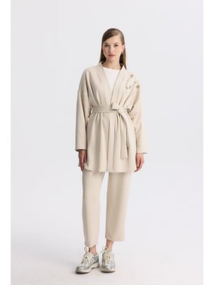 Taş Kuşaklı Omuz İşlemeli Takım