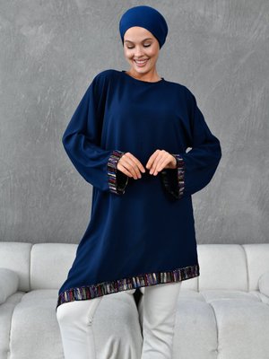 Lacivert Tunik