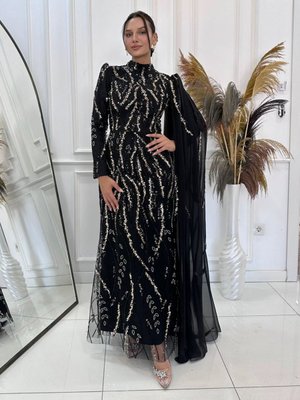 Rose Aybike Abiye Elbise