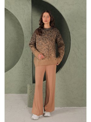 Bej Triko Pantolon