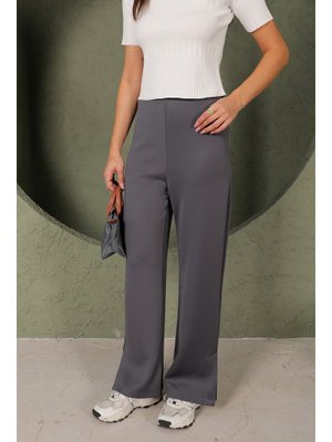 Antrasit Scuba Yırtmaçlı Pantolon