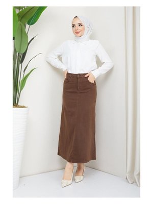 Ara Boy Likralı Gabardin Etek