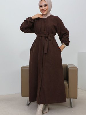 Tesettür Kaşe Kaban