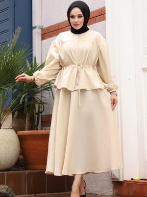 Bej Bronş Detaylı Takım