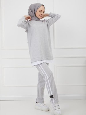 Gri Eşofman Takımı Gri Eşofman Takımı