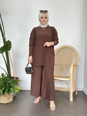 Pileli Sandy Takım Pileli Sandy Takım