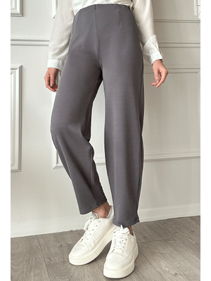 Havuç Model Pensli Antrasit Pantolon Havuç Model Pensli Antrasit Pantolon