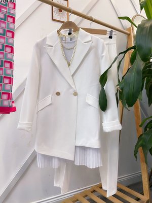 İkili Kadın Blazer Ceket Takım