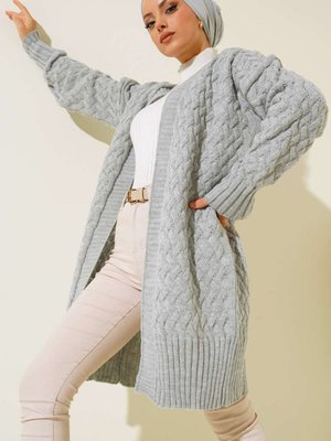 Sepet Örgü Triko Hırka Sepet Örgü Triko Hırka