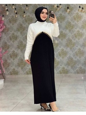 Nakış Detay Triko Elbise Nakış Detay Triko Elbise