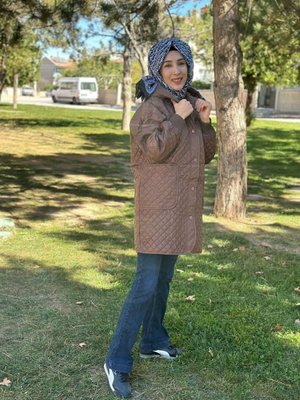 Kapitone Çeket Oversize