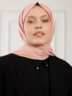 Pure Pamuk Şal Nude Pembe