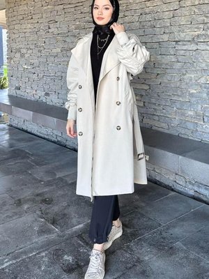 Loop Trençkot Taş Rengi Loop Trençkot Taş Rengi