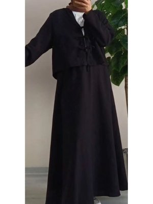 Etekli İkili Keten Takım