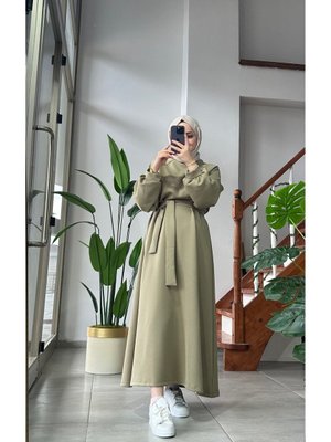 Skuba Kemerli Elbise