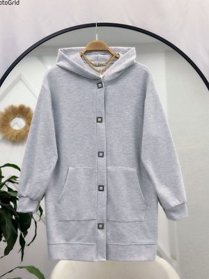 Çıtçıtlı Kapşonlu Ceket