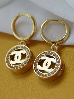 Çok Renkli Zirkon Taşlı Küpe