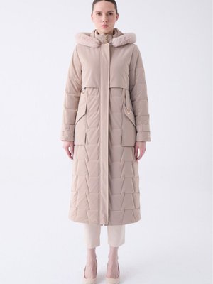 Önden Fermuarlı Şişme Mont