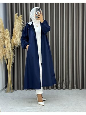 Kapüşonlu Trençkot