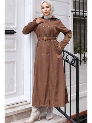 Taba Kuşaklı Trençkot