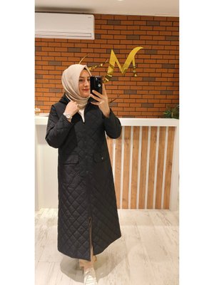 Su Geçirmez Kapitone Mont