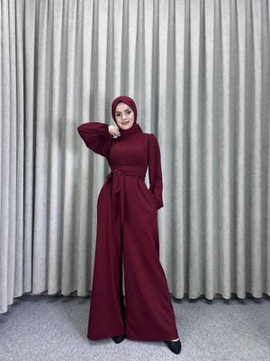 Geniş Kuşak Dolamalı Tulum Geniş Kuşak Dolamalı Tulum