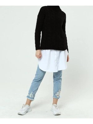 Gömlek Etek Beyaz Gömlek Etek Beyaz