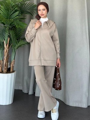 Serenay Scuba Takım Bej