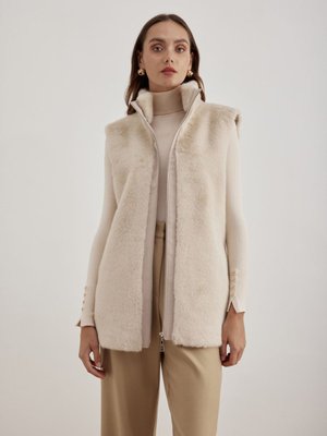 Hakim Yaka Kürk Yelek Hakim Yaka Kürk Yelek