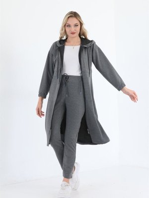 Trenç Model Eşofman Takımı Antrasit