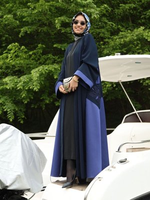 Lacivert Abaya