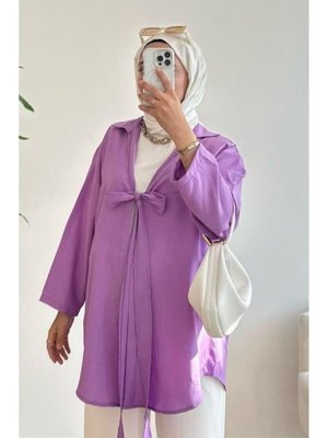 Lila Kimono Tunik