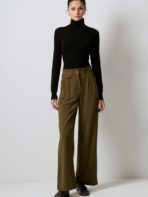 Cep Detaylı Palazzo Pantolon Cep Detaylı Palazzo Pantolon