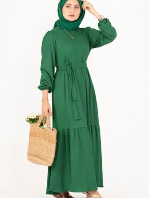 Prenses Elbise Yeşil Prenses Elbise Yeşil