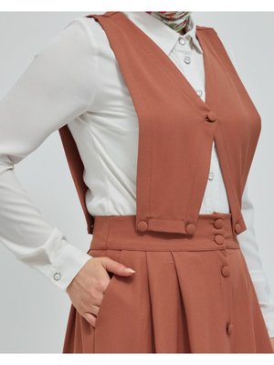 Krep Kumaş Alt Üst Şık Takım