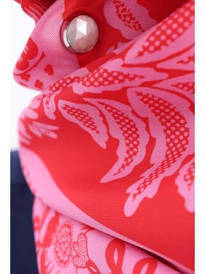 Eşarp Ve Şal Mıknatısı Beyaz Kristal