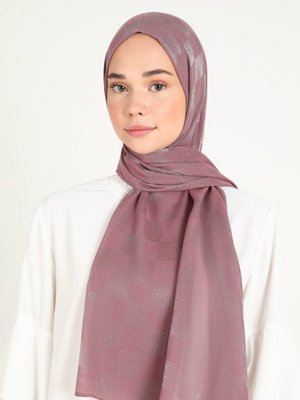 Gül Kurusu Dama Karla Şal