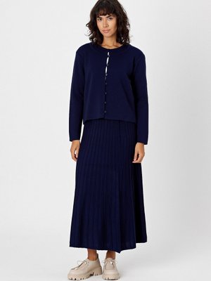 Triko Hırka Etekli Takım