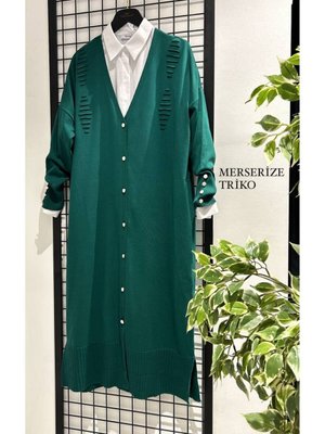 Soğuk İp Merserize Hırka Standart Beden (38 Uyumlu) Soğuk İp Merserize Hırka Standart Beden (38 Uyumlu)