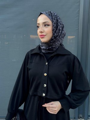 Siyah Nazenin Burgu Takım Siyah Nazenin Burgu Takım