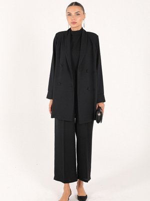 Siyah Ceketli Tulum Siyah Ceketli Tulum